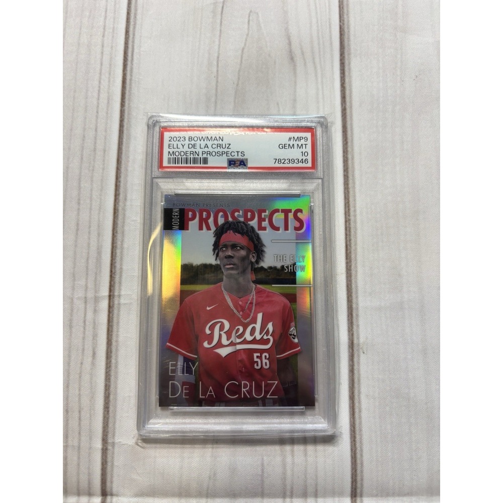 2023 Bowman Modern Prospects #MP-9 Elly De La Cruz Reds PSA 10 GEM MT Rookie